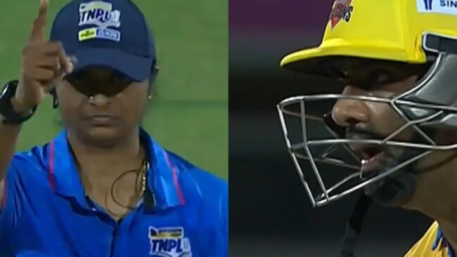 Ravichandran Ashwin anger was visible in TNPL